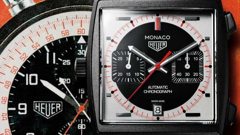 60〜70年代のホイヤー製ストップウォッチの美学を再び纏った